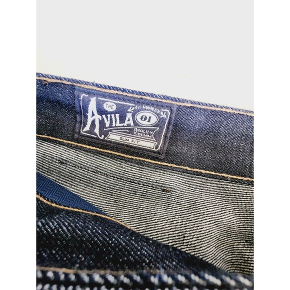 Freenote Cloth The Avila Taper 14.50 Ounce Kaihara Denim Slim Fit Size 29 - Picture 4 of 8